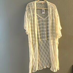 NFC Cream Color Shrug XS.